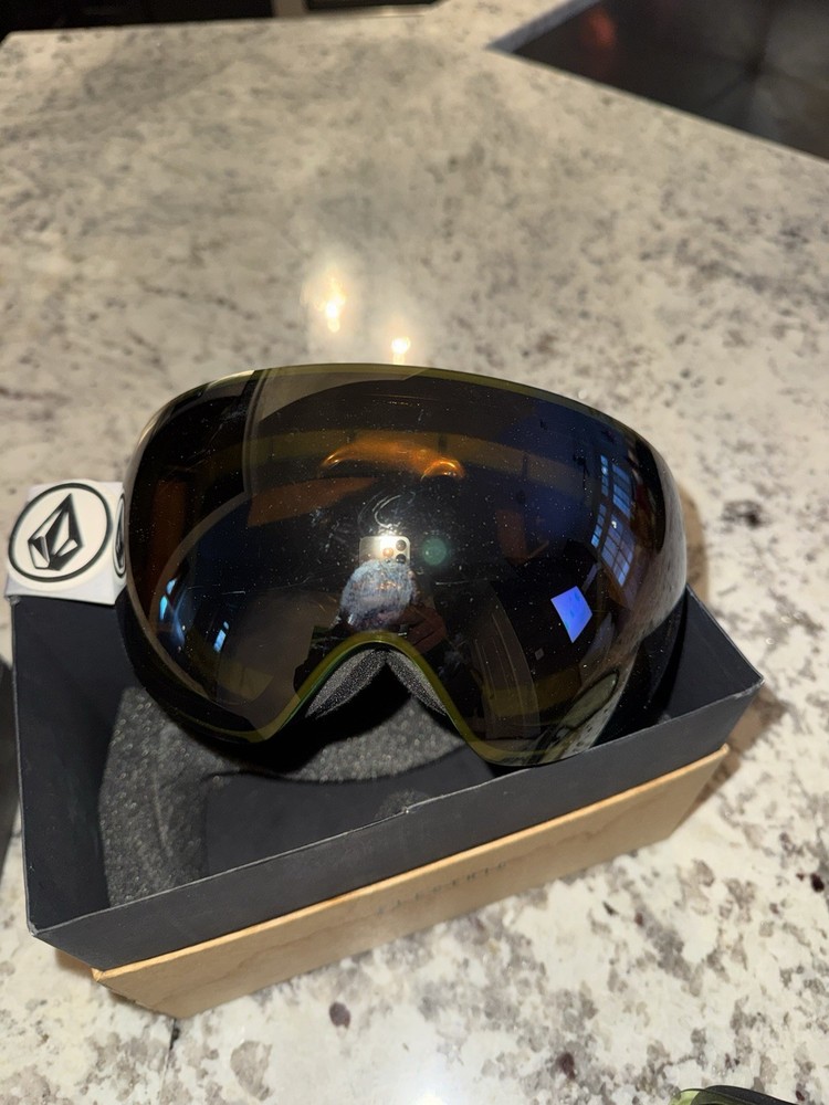 Electric Bronze/Silver Snowboarding Goggles