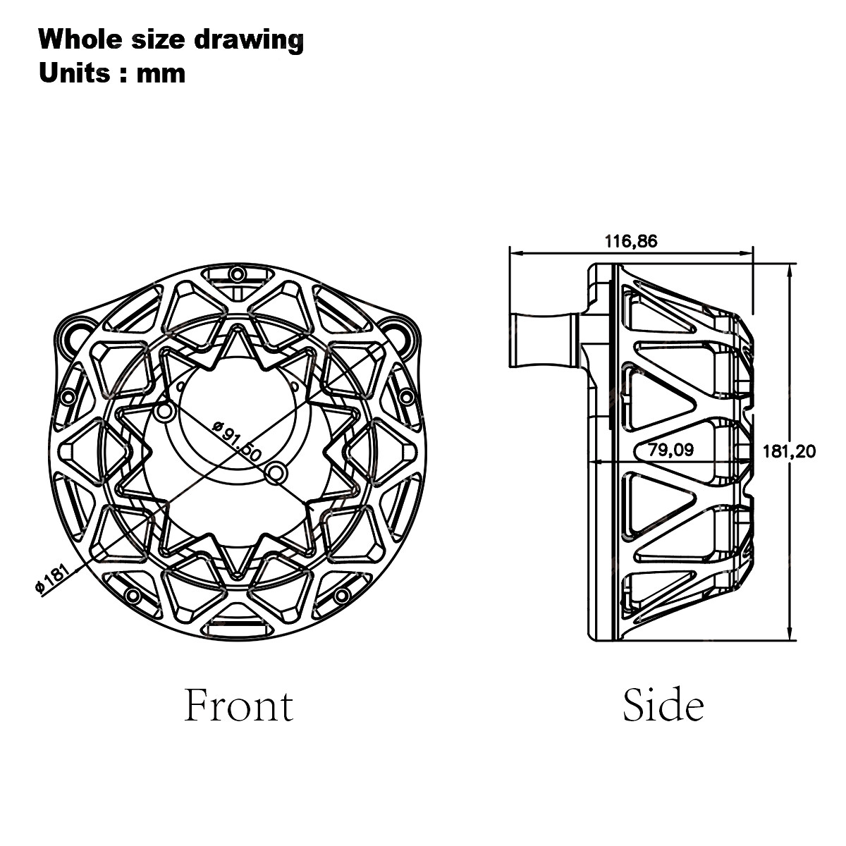 Black Cross Air Cleaner Filter For Harley Softail Slim Dyna FXDB Fat FXDF 00-15