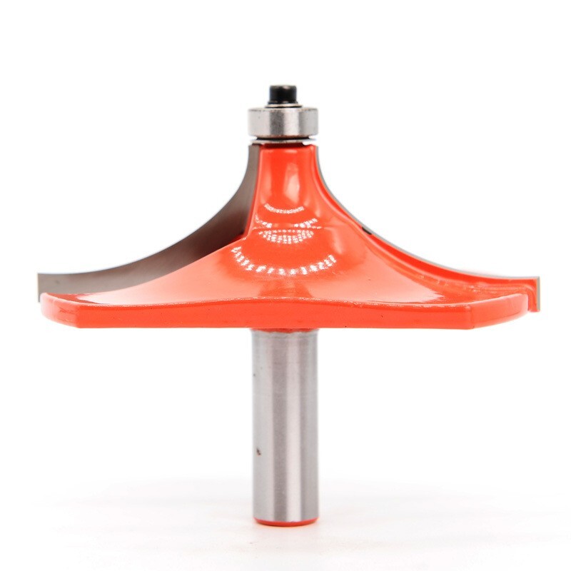 1Pcs 12mm Shank Extra Large Diameter Thumbnail Table Edge Router Bit