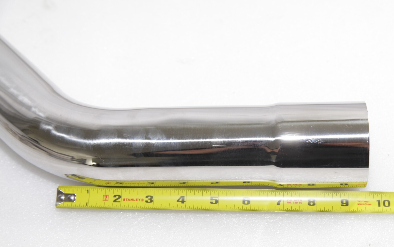 8PCS 2.5" OD Stainless Steel Straight Bend DIY Custom Mandrel Exhaust Pipe Kit