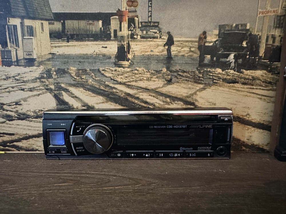 ALPINE  CDE-hd137BT   FACEPLATE ONLY ALPINE