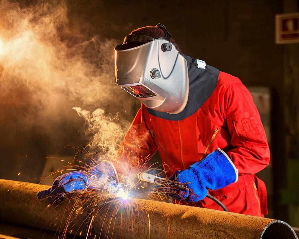 BSV Welding Neck Protector Gaiter - Cut Heat & Flame Resistant Scratch-Proof ...