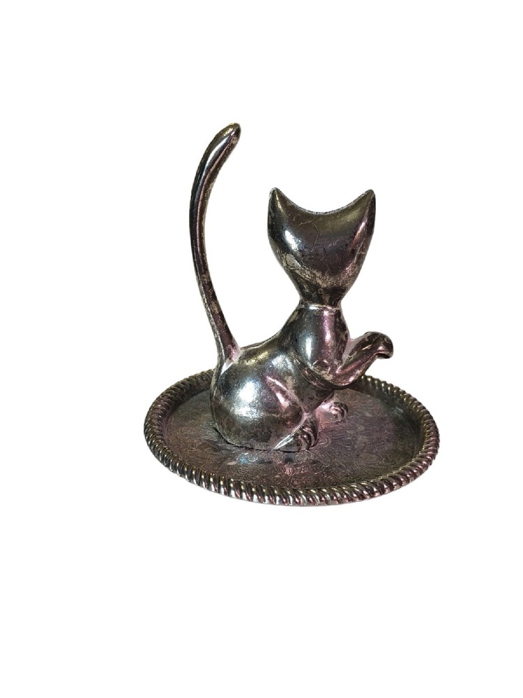 Vintage Kitty Cat Ring Holder