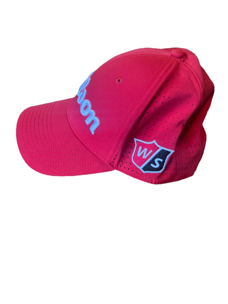 Wilson Pro Golf Hat Adjustable Snapback Red