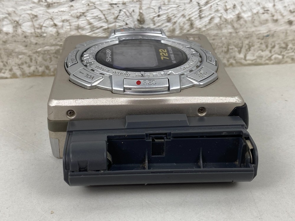 Vintage Sharp MD-MS702-S Portable Mini Disc Recorder Playe