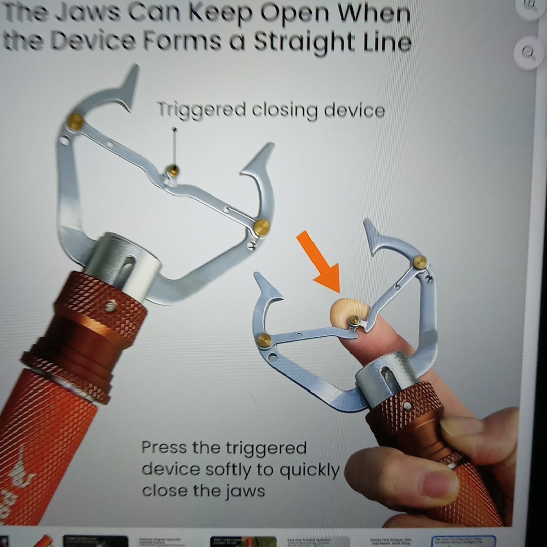 Pristis Metal Fish Lip Gripper