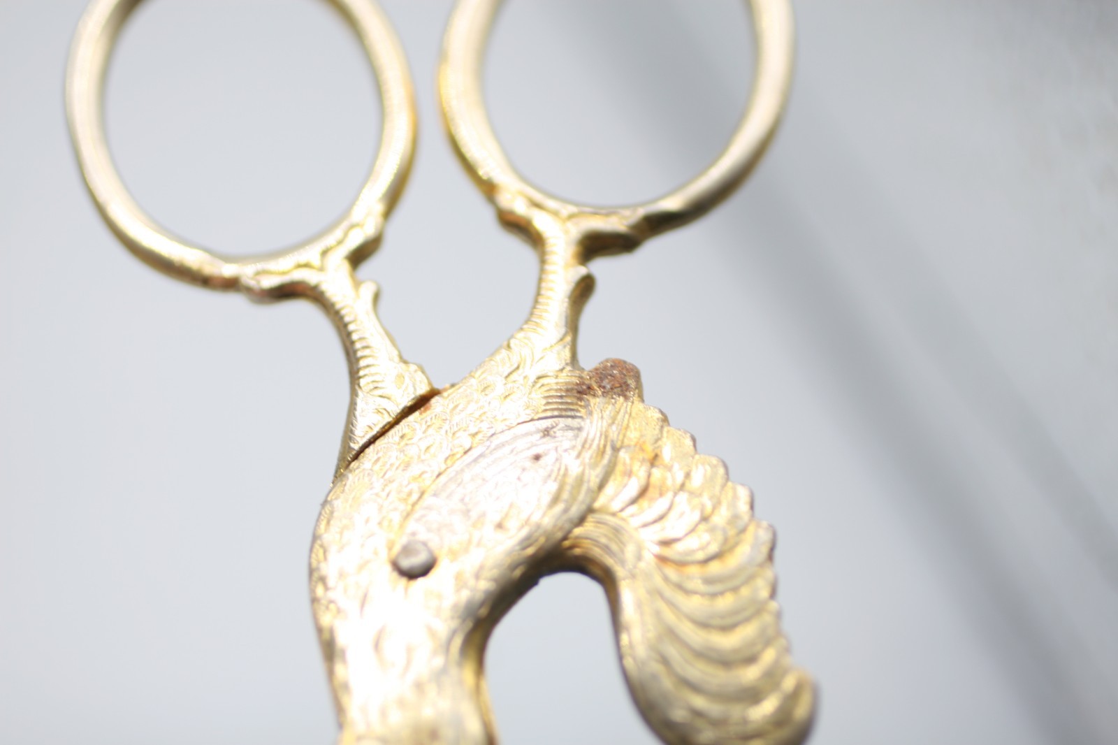 Vintage D. PERES Solingen Egg Cutter Scissors Germany L1