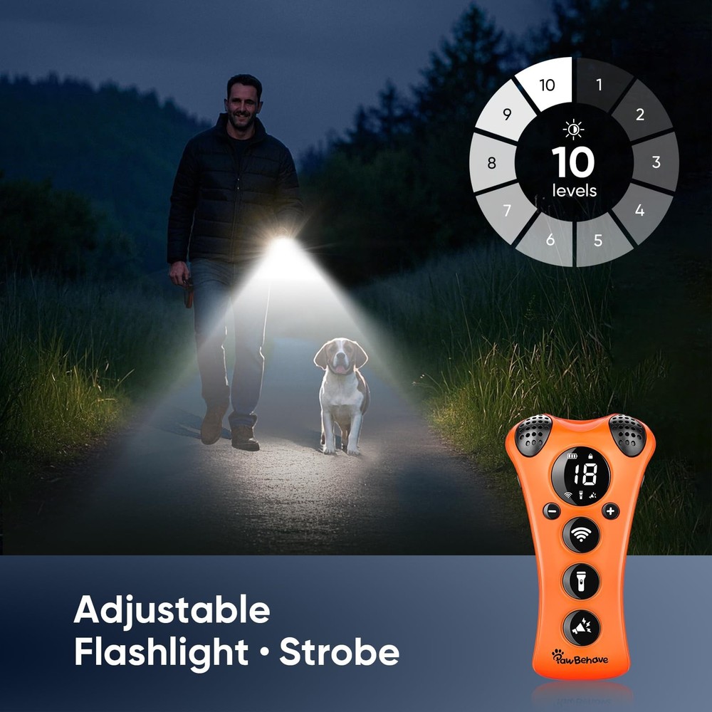 Adjustable Ultrasonic Dog Trainer – World's First Variable Frequency Pet Beha...