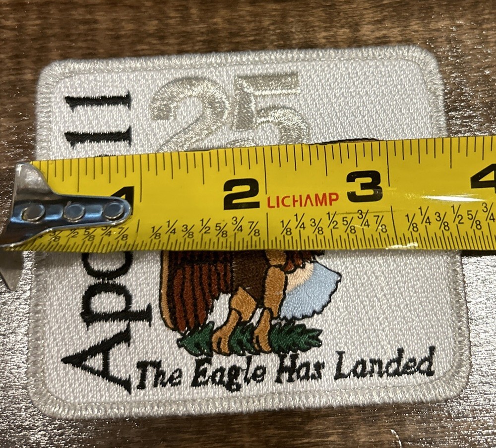 Vtg Nasa Apollo 11 The Eagle Has Landed Patch