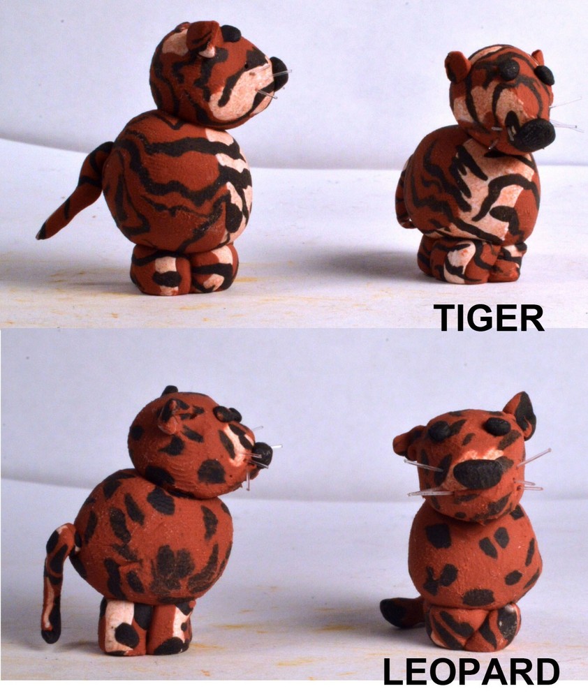 Assorted Miniature Clay Animals - Handmade [ONE ONLY]