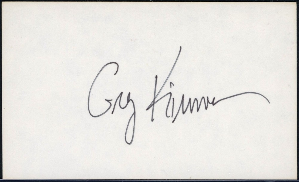 Greg Kinnear Autograph