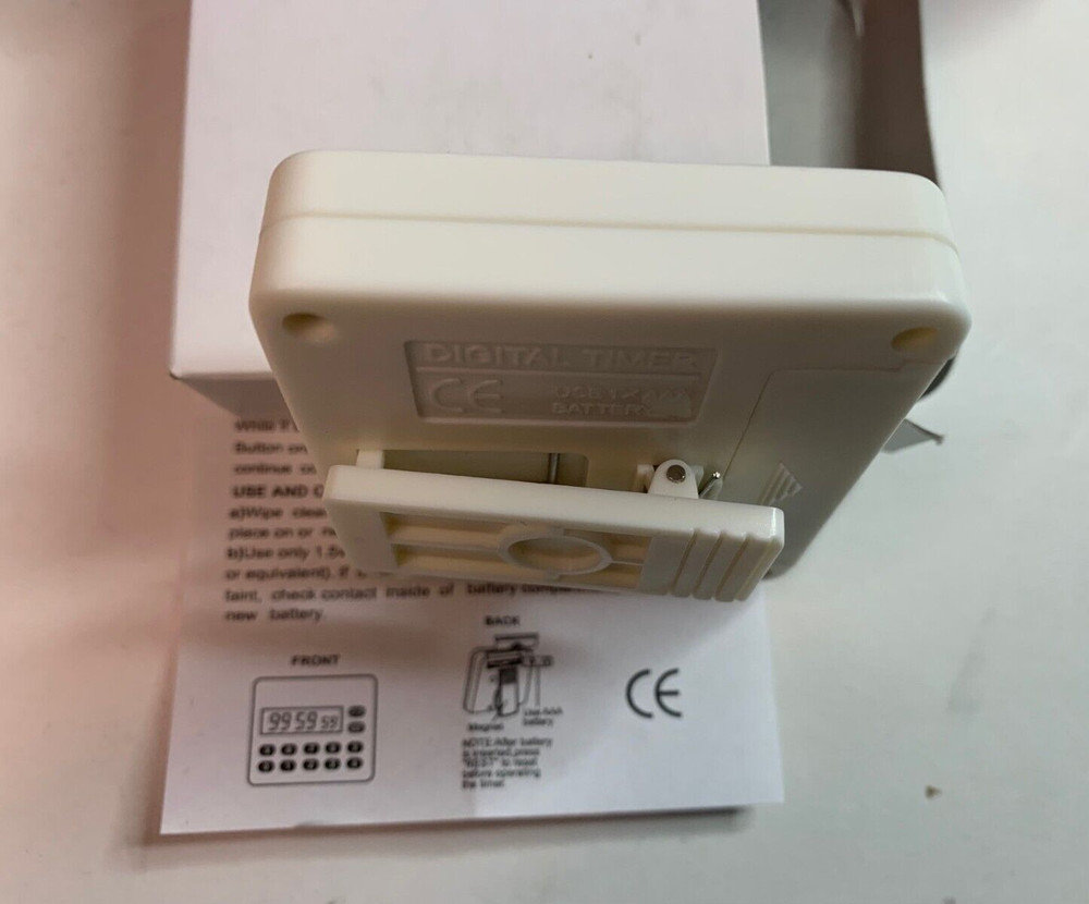 (12) Digital Timer Count Down / Count Up Timer Alarm Total of Twelve