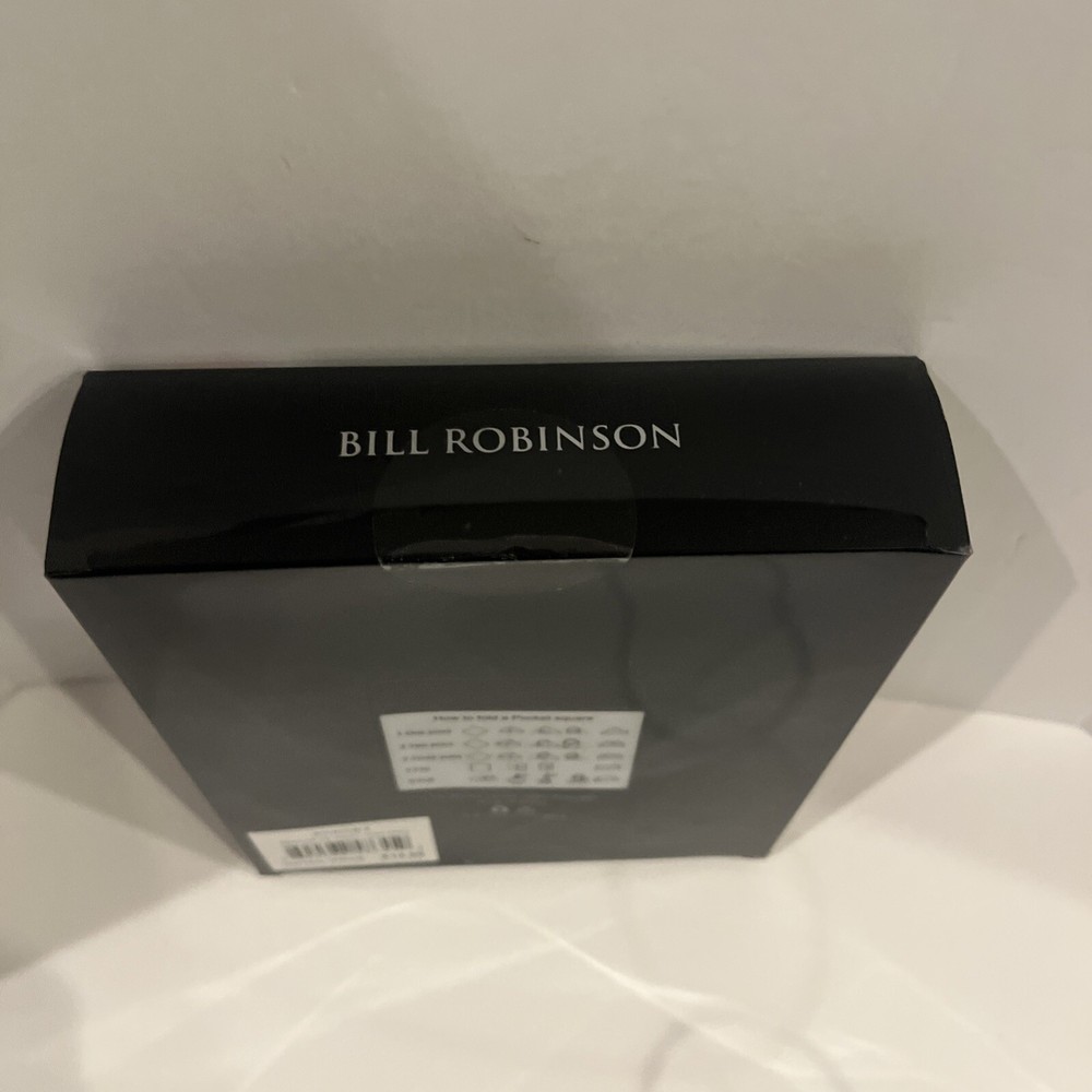 Bill Robinson Handmade Tie, Pocket Square And Cuff Links