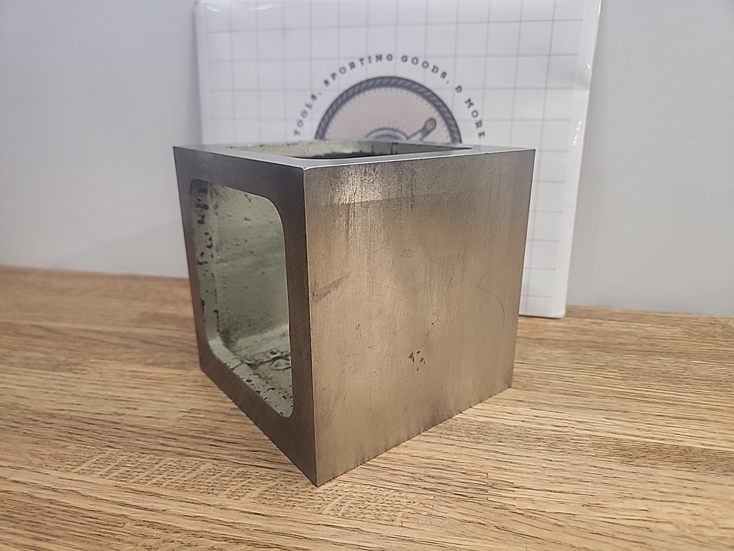 Busch Precision X-832 USA 5" X 5" X 5", Precision Ground Cube Square