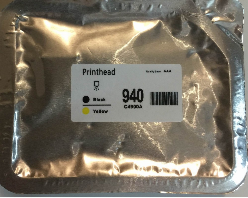 Replacement HP 940 C4900A Printhead Print head Black/Yellow Officejet 8500a 8000