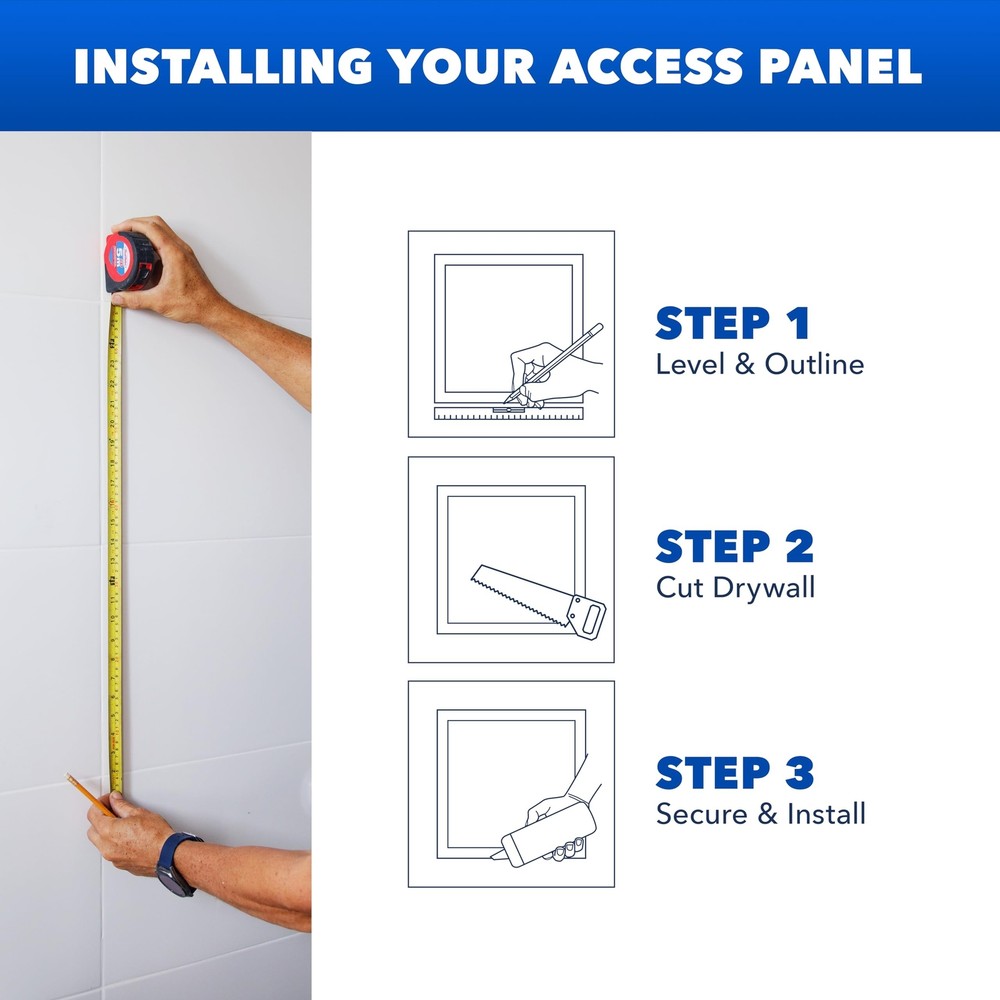10x10 Access Panel for Drywall Plumbing Access Panel Ceiling Access Panel Dry...