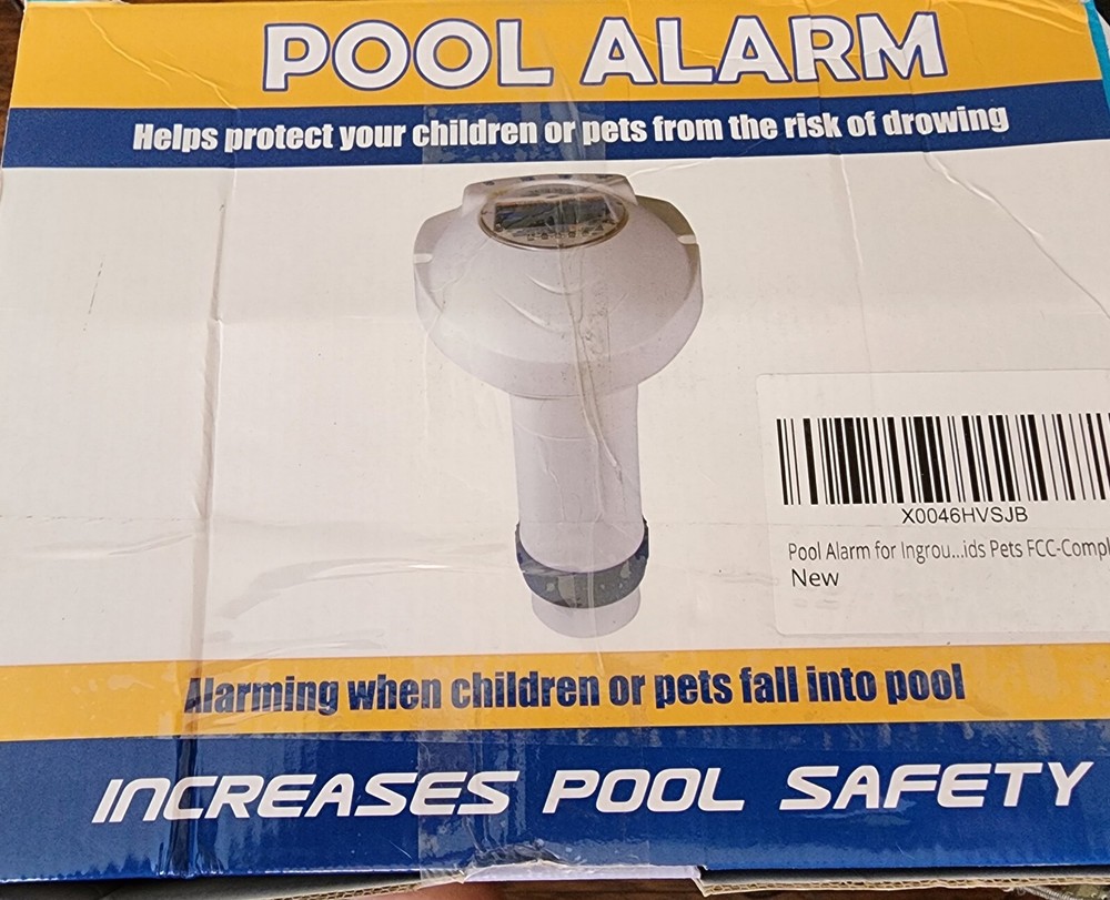 Swimming Pool Alarm Wireless Immersion System for Inground & Above Ground Pools