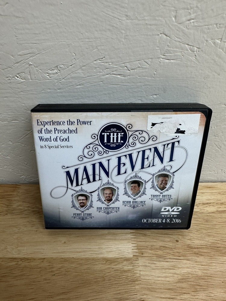 PERRY STONE * THE MAIN EVENT OCTOBER 4-8, 2016 * 8 CD SET