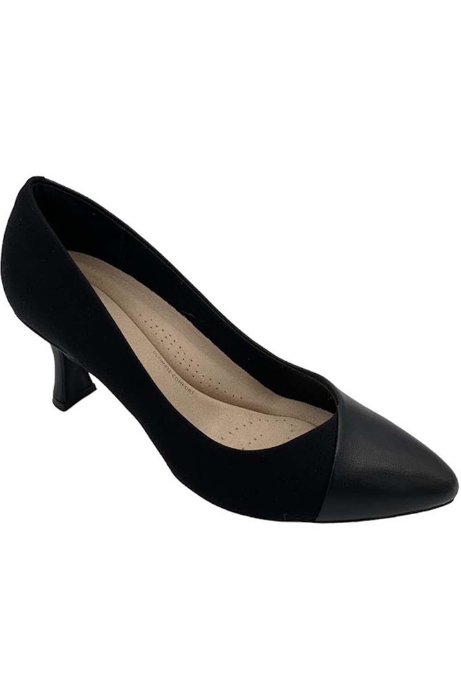 Clarks Collection Leather Pump Kataleyna Rose Black Leather