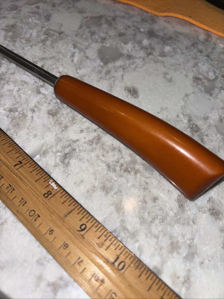 Vintage Bakelite Soup Serving Spoon