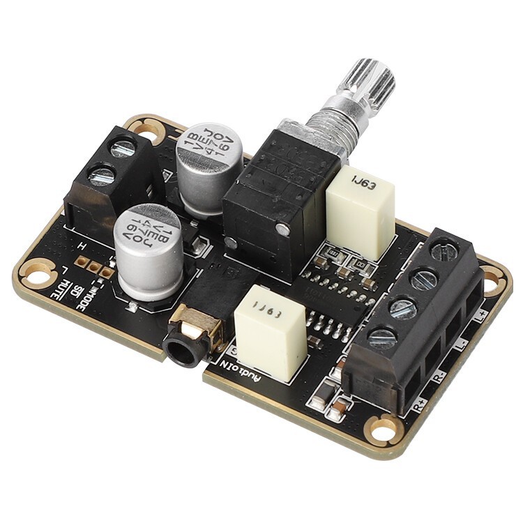 5W+5W DC5V PAM8406 Class D Audio Amplifier Board Module 2-Ch for DIY Speakers