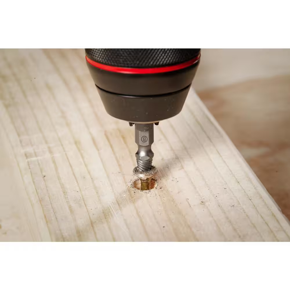 M2 Steel Screw Extractor Set (4-Piece)