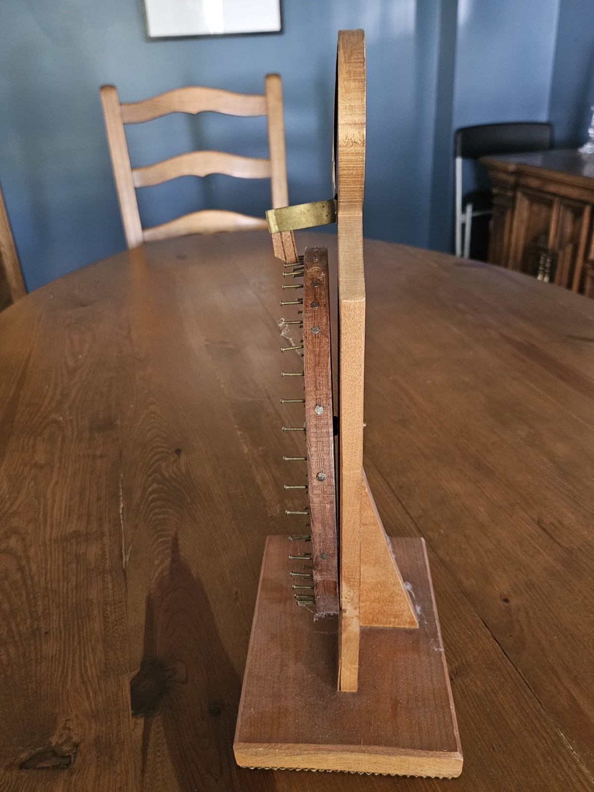 Vintage 1934 Lucky Wucky Horse Wheel of Fortune Trade Stimulator Roulette Wood