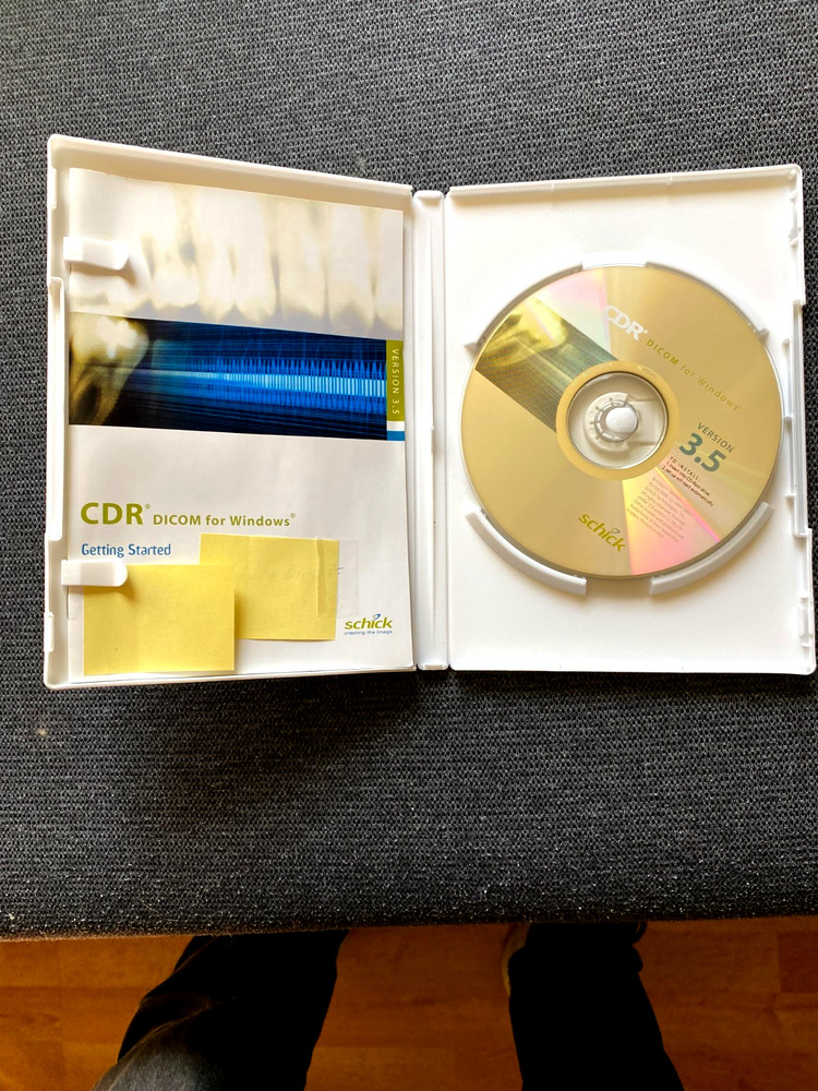 Schick CDR DICOM for Windows installation software