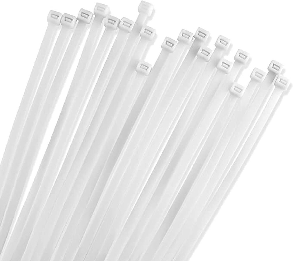 Versatile 400-Pack Zip Ties - Strong, Durable, and UV-Resistant for All Projects