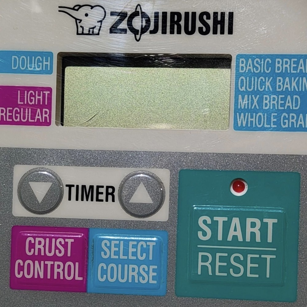 Zojirushi BBCC-Q15 Bread Machine Maker Automatic 1.5lb Loaf TESTED INCOMPLETE