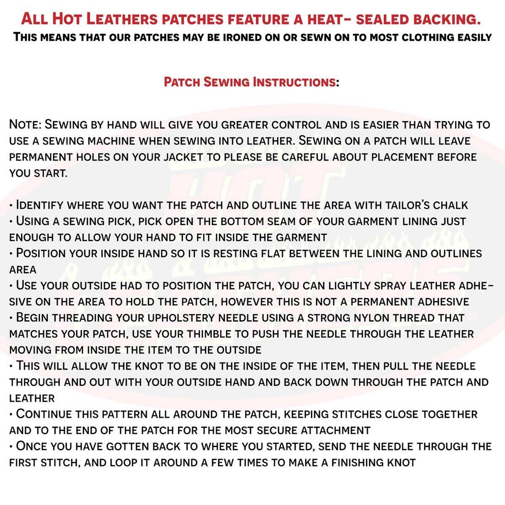 Hot Leathers Every Sinner Embroidered 4"X2" Patch PPL9470