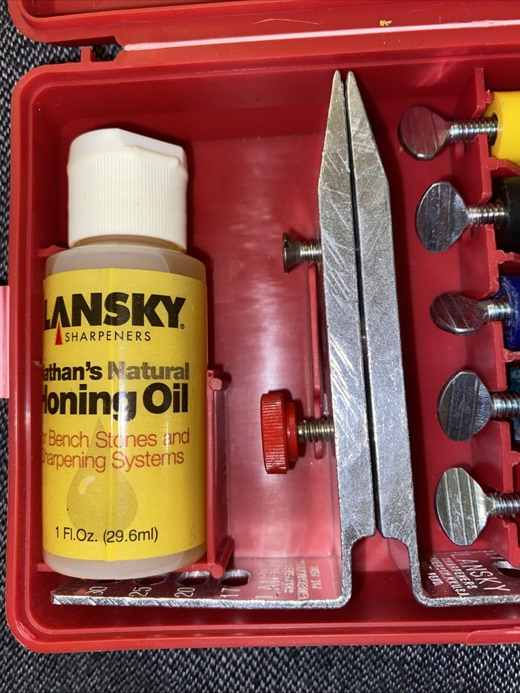 Lansky Deluxe 5-Stone Controlled-Angle Precision Knife Sharpening System
