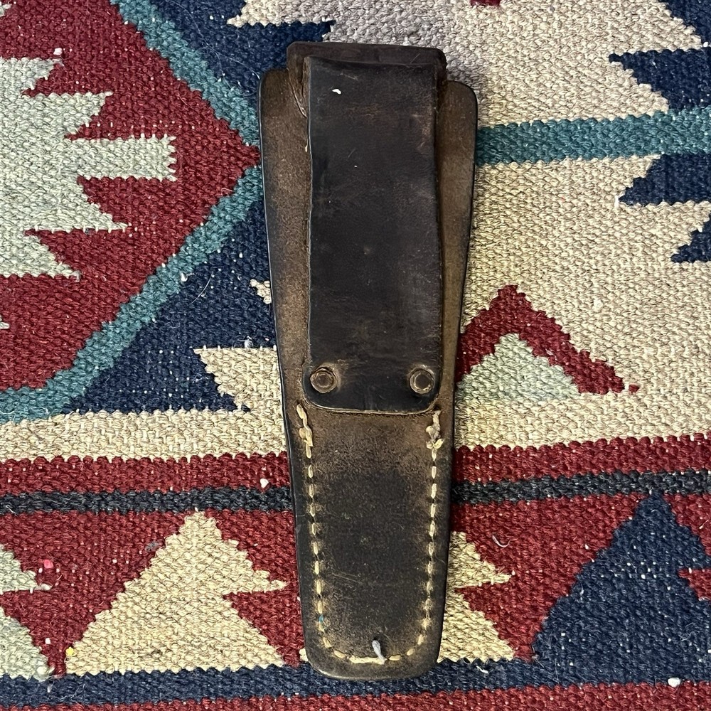 WWII USMC Leather Utility Belt Holster