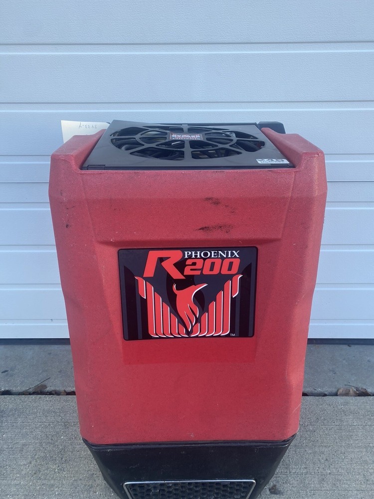 Used Phoenix R200 Dehumidifier-Red