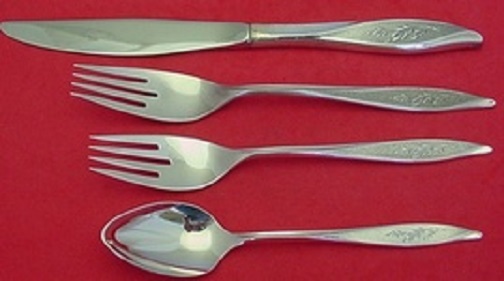 First Frost By Oneida Sterling Silver Regular Setting(s) 4-Piece