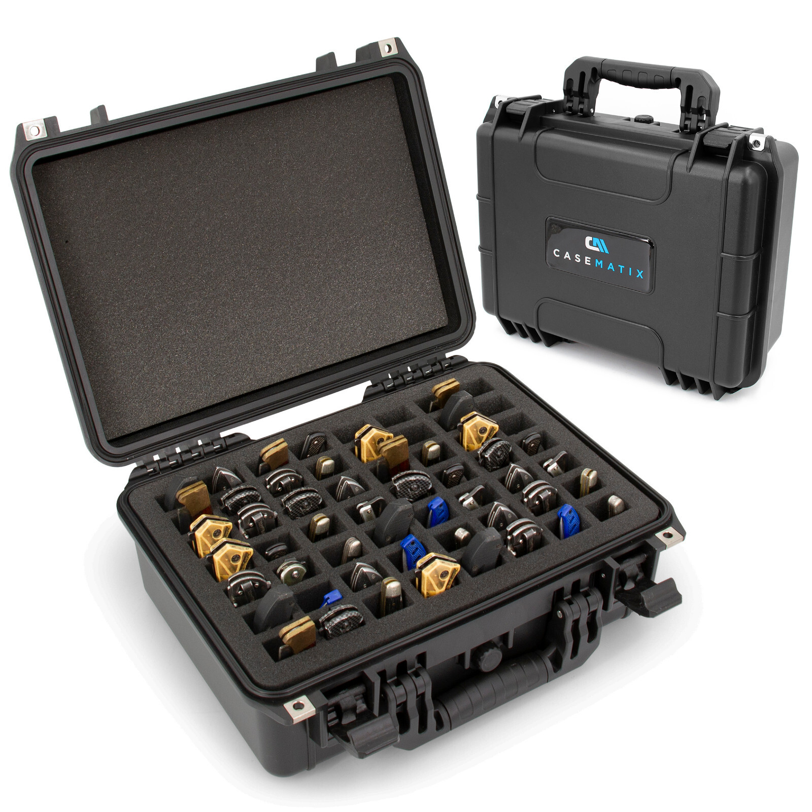 CASEMATIX 56 Knife Case – Waterproof Folding Knife & Swiss Army Storage Box