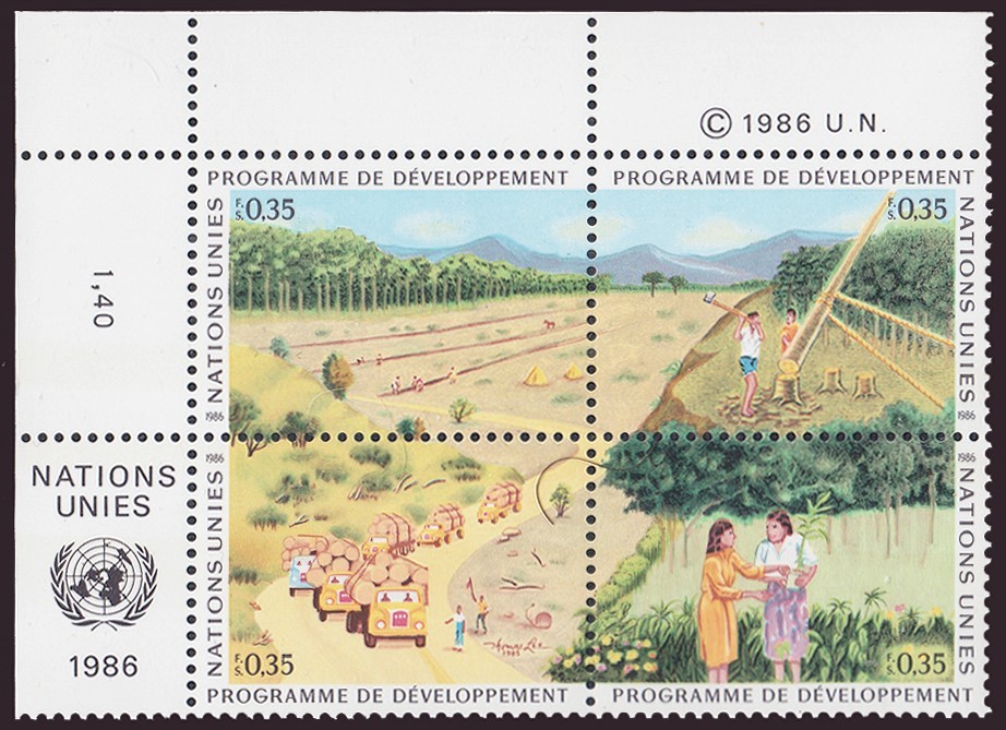 United Nations Geneva Scott 144a Mint never hinged.