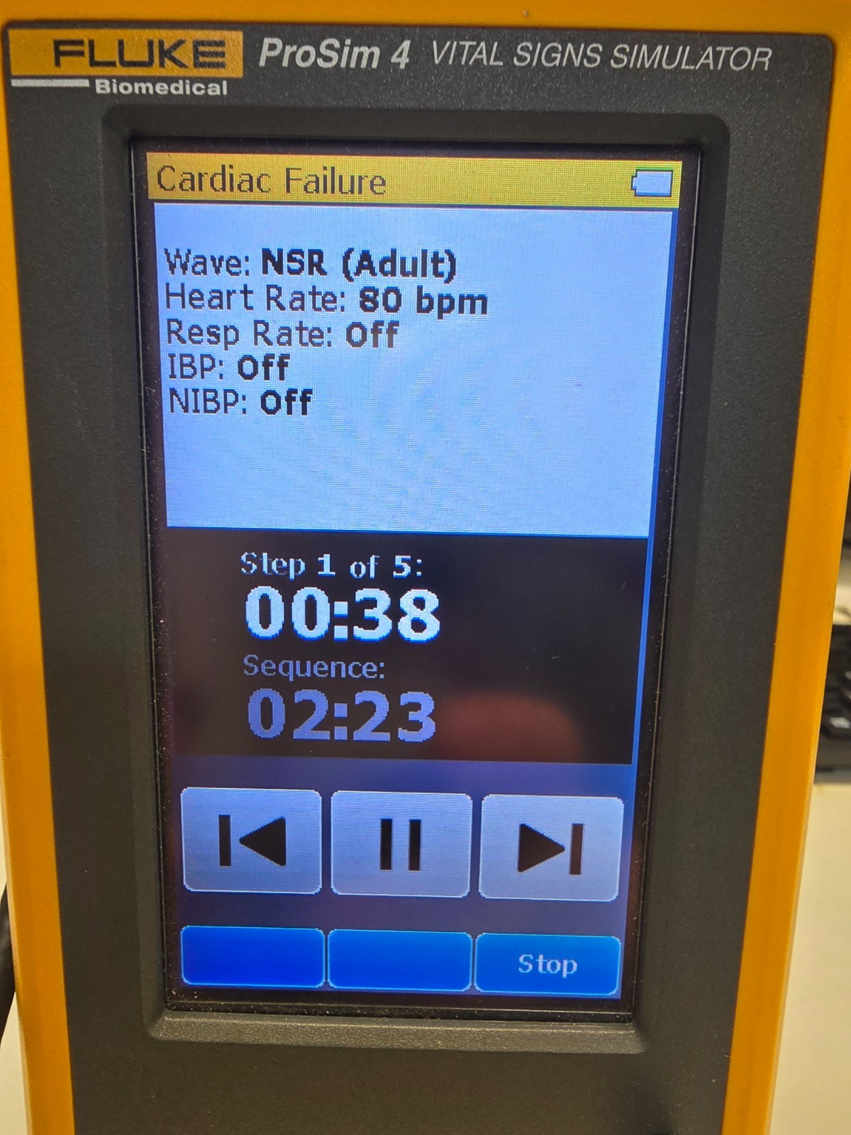 FLUKE Biomedical ProSim 4 Vital Signs Simulator TESTED 7-2022 Calibration