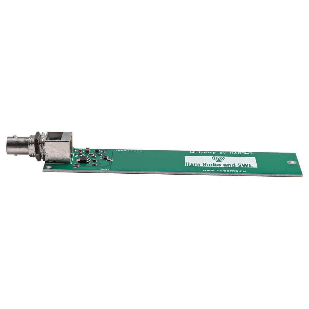 Mini Whip Active Antenna with Wide Frequency Range and Compact Size (67 chars)