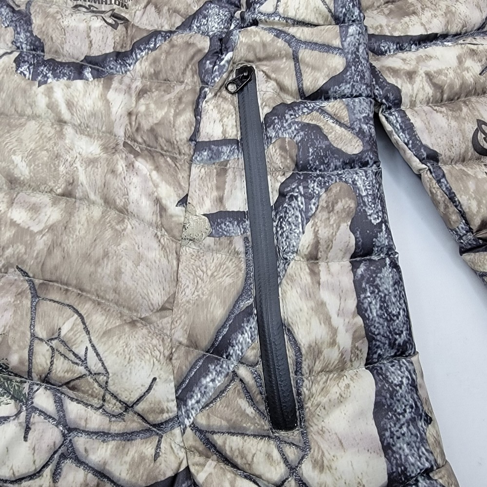 Prois Womens Mothwing Mountain Mimicry Camo Down Jacket Size Large