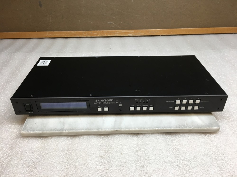 Shinybow 4x4 VGA Matrix Routing Switcher