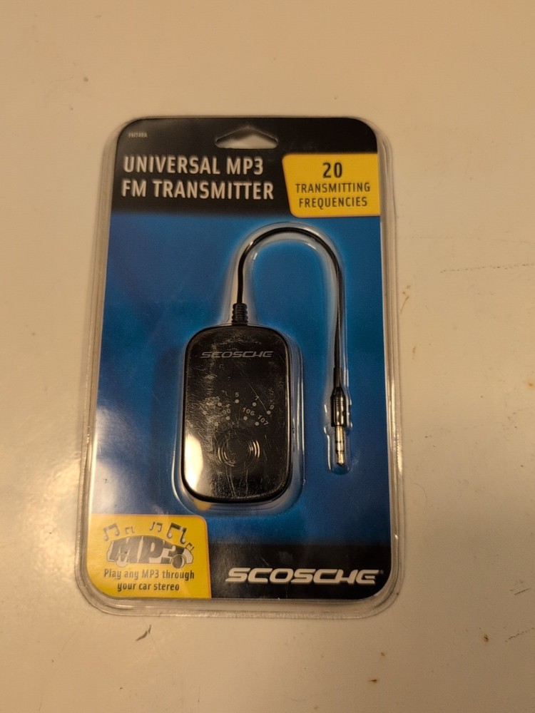 Scosche FMT4R FM Transmitter - Black New
