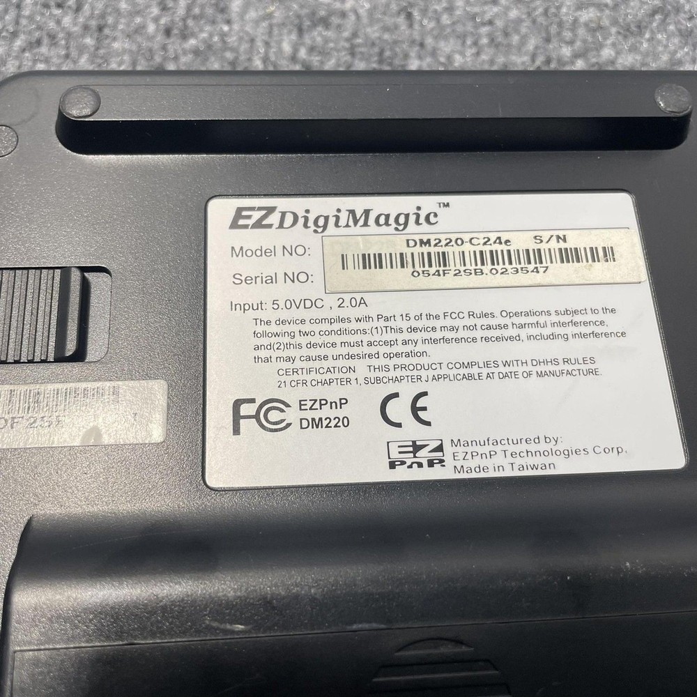 EZDigiMagic DM220-C24e CD/DVD Backup Device External Burner USB 2.0 Card Reader