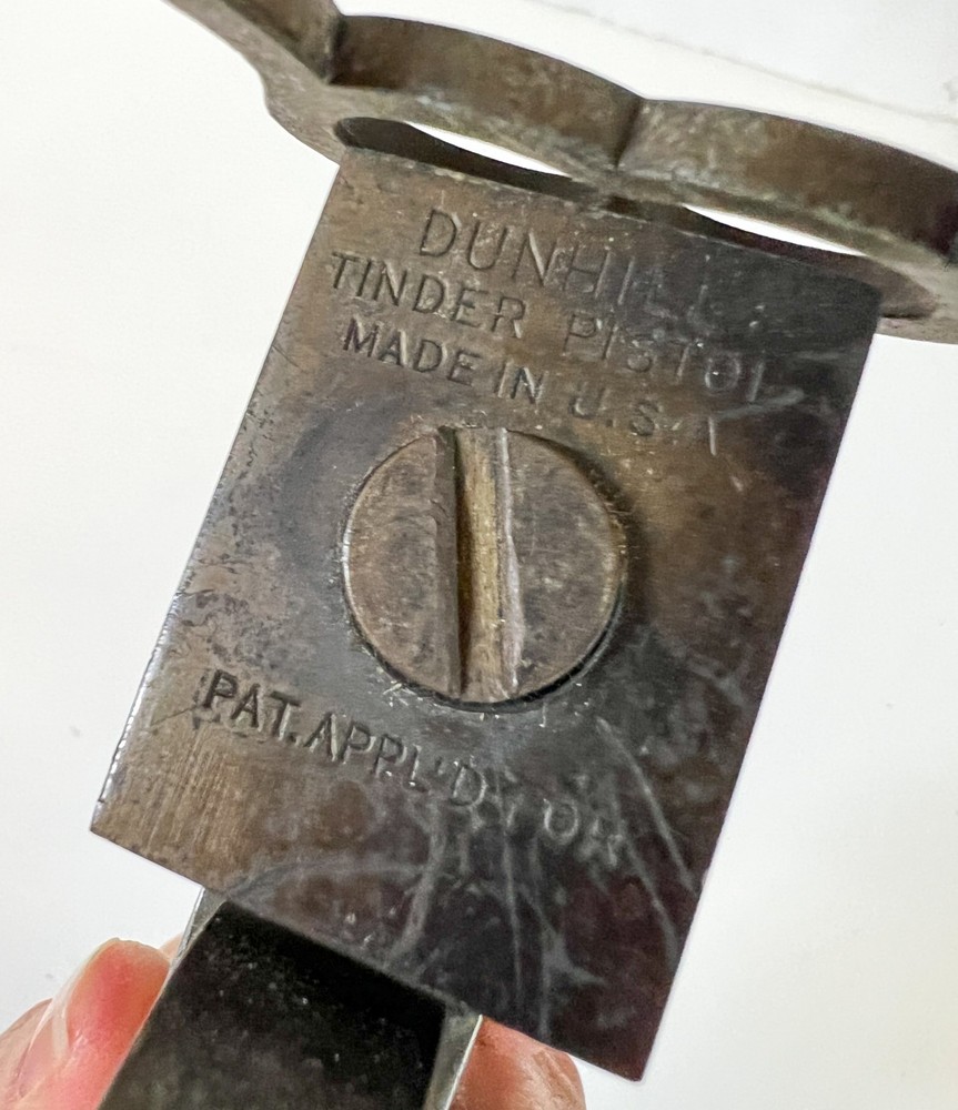 Dunhill Flintlock Pistol Table Lighter