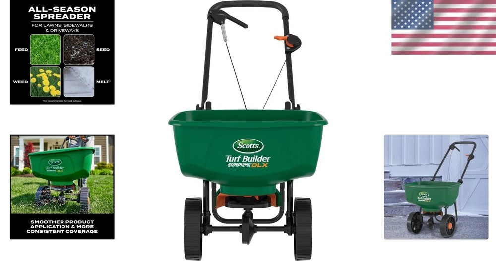 EdgeGuard DLX Broadcast Spreader for Efficient Seed and Fertilizer Application