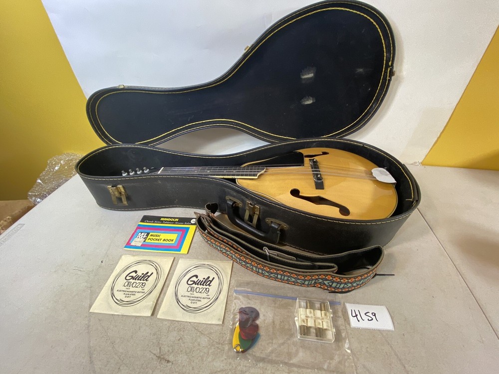 Mandolin BB B415 Instrument case & Accessories 41S9