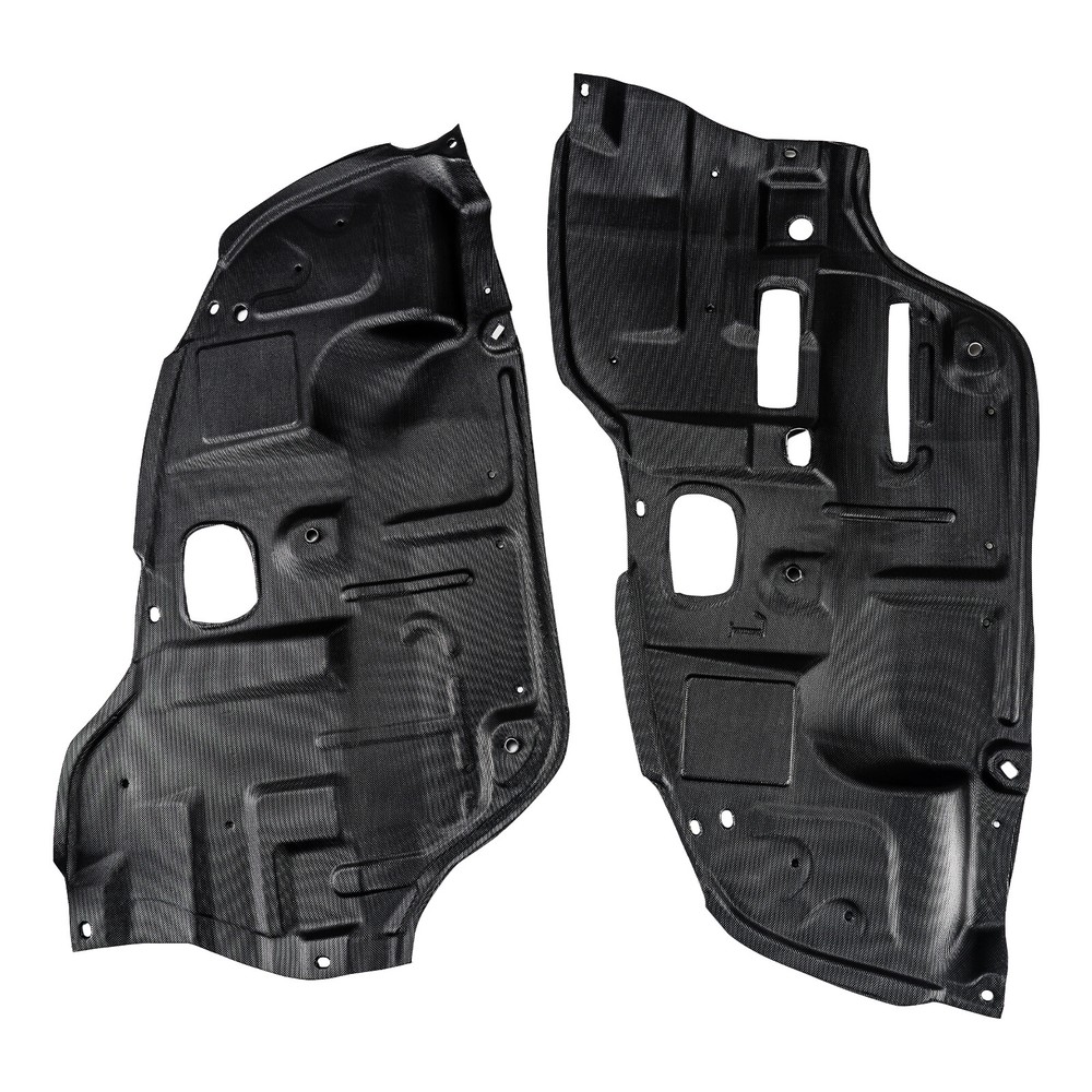 2pcs Left & Right Side Engine Splash Shield For 2002 2003-2006 Toyota Camry