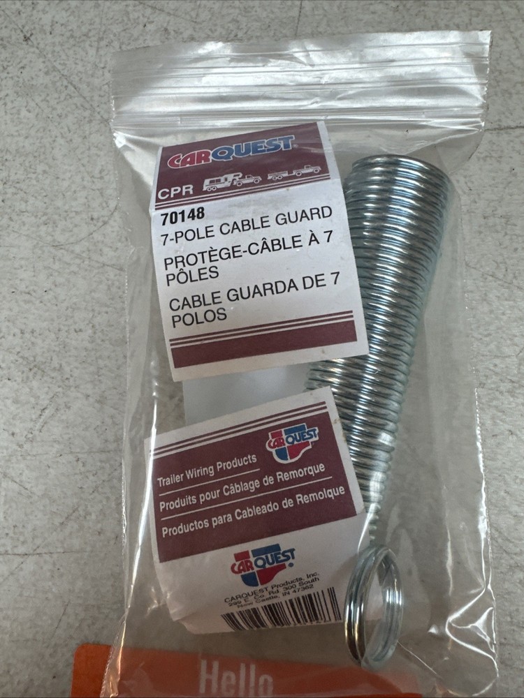 CarQuest CPR70108 Trailer Connector Plug 7-Pole