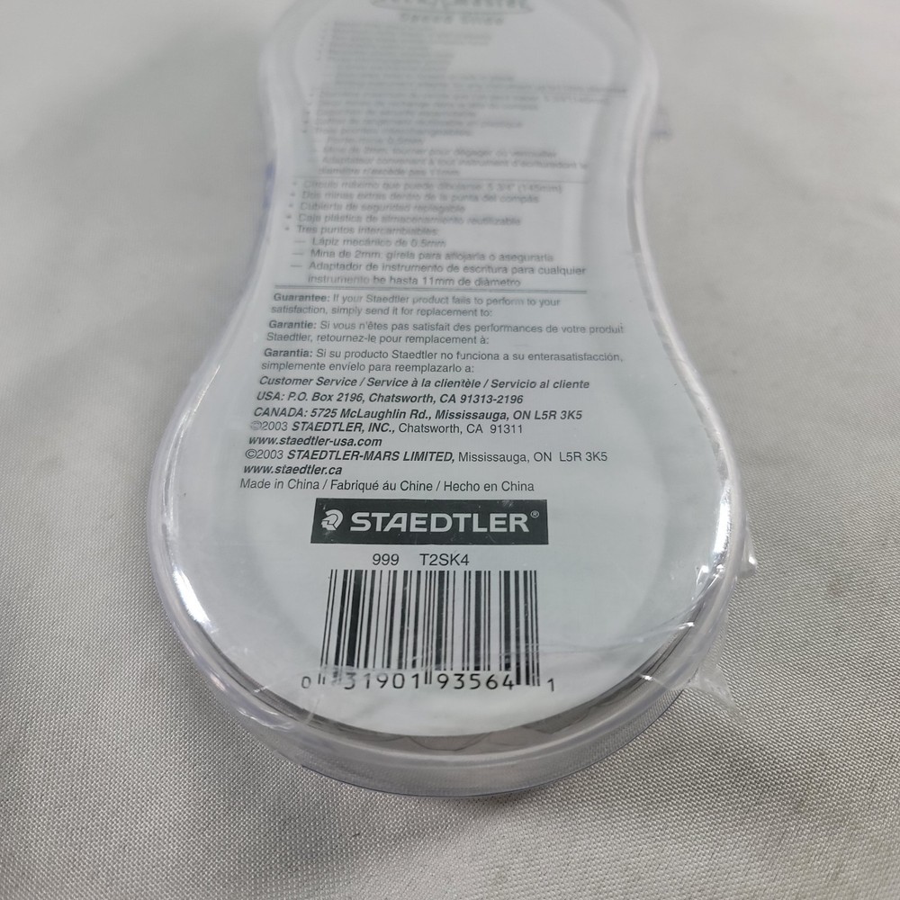 NEW Staedtler Tech Master Speed Slide T2SK4 - Maximum Circle 5 3/4"