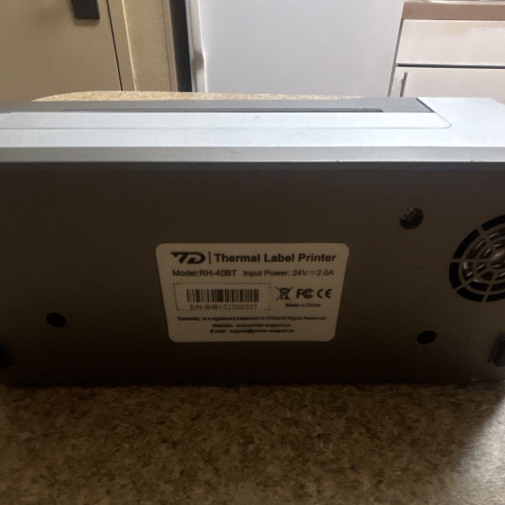 YD RH-40BT Thermal Label Printer